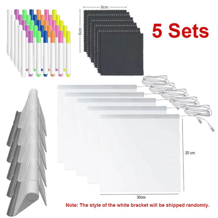 Light up Acrylic Message Board Rewritable 