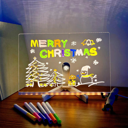Light up Acrylic Message Board Rewritable 