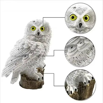 Solar Lamp Owl Animal Solar Garden 