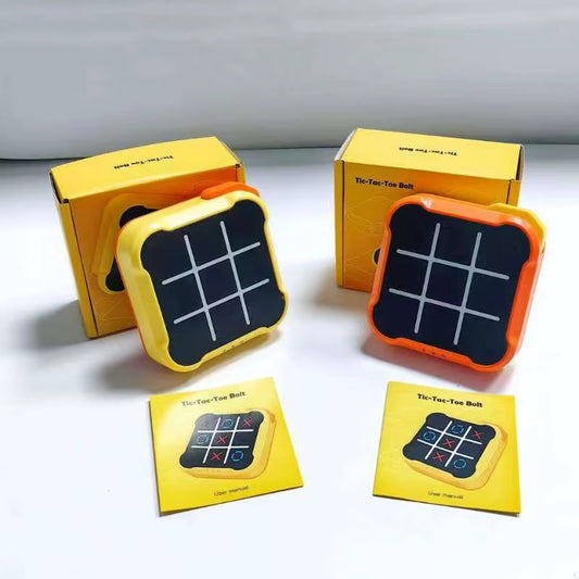 Puzzle Tic-Tac-Toe Board Game Parent-Child Two-Person Electronic Battle Console Nine Kung Checkerboard Interactive Toys