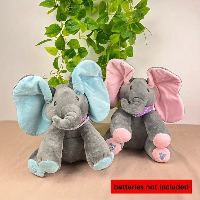 2025 New Hide-And-Seek Elephant Plush Toy