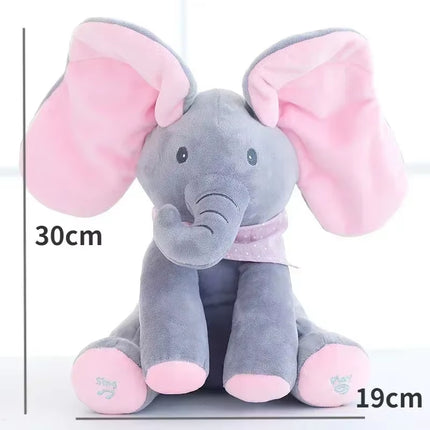 2025 New Hide-And-Seek Elephant Plush Toy
