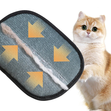 2Pcs Pet Hair Remover Mitt Pet Hair Remover Gloves Deshedding Brush Glove for Dog Cat Rabbit with Long/Short/Curly Hair