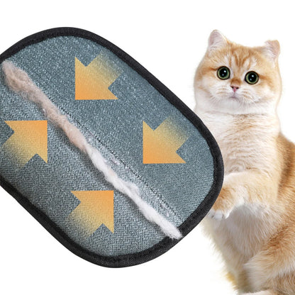 2Pcs Pet Hair Remover Mitt Pet Hair Remover Gloves Deshedding Brush Glove for Dog Cat Rabbit with Long/Short/Curly Hair