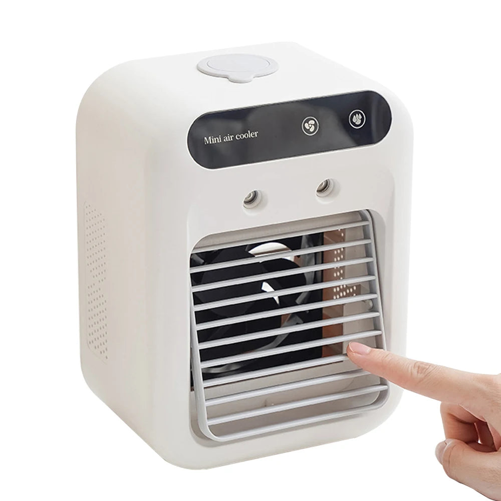 Mini Desktop Air Conditioner Portable Water Cooling 