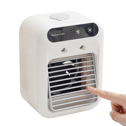 Mini Desktop Air Conditioner Portable Water Cooling 