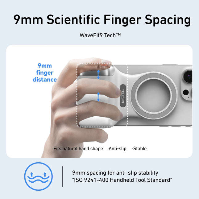 Magnetic Phone Camera Shoot Hand Grip 