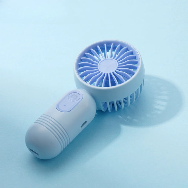 USB Mini Rechargeable Portable Fan with 3 Speeds
