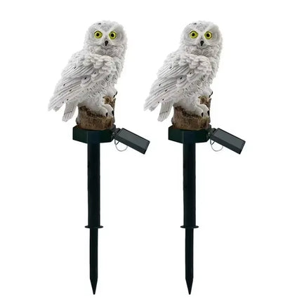 Solar Lamp Owl Animal Solar Garden 