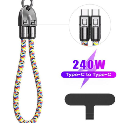 240W USB-C Fast Charging Phone Lanyard | 7Mm Nylon 