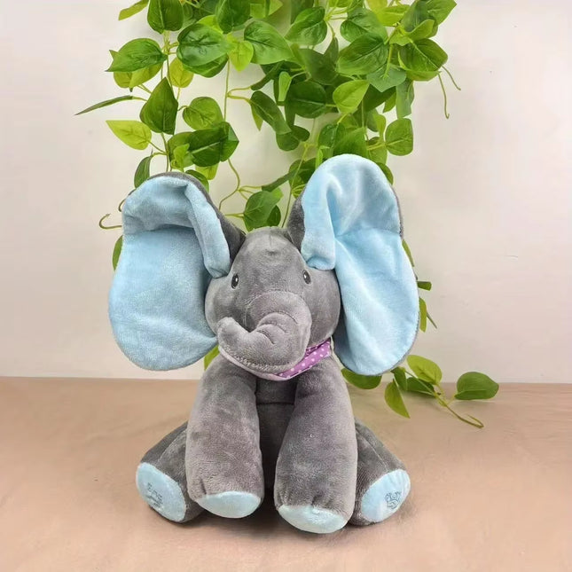 2025 New Hide-And-Seek Elephant Plush Toy