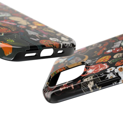 Vintage Halloween Phone Case, Spooky Retro Collage Phone Case for Iphone 16 15 14 13 12 11 Pro Max XS,