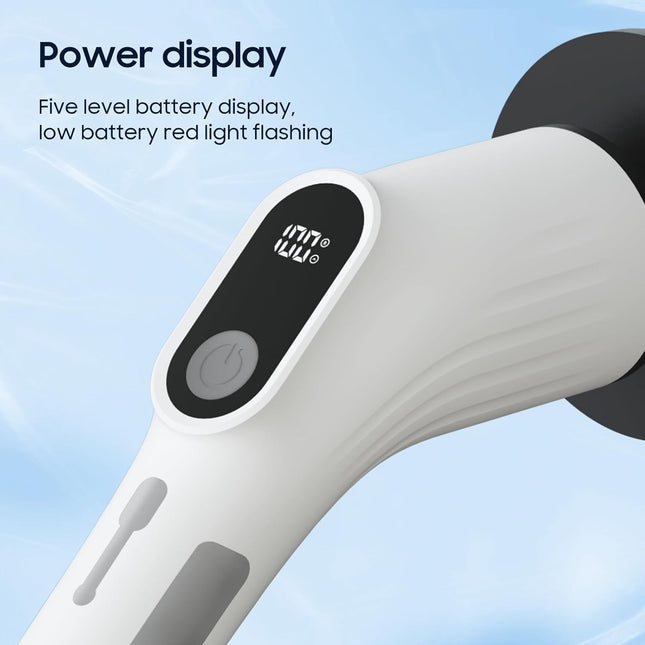 New Cordless Power Electric Spin Scrubber