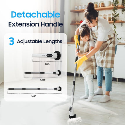 New Cordless Power Electric Spin Scrubber